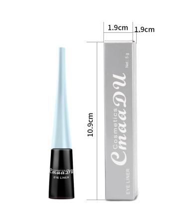 FAEYLI Waterproof Matte Liquid Eyeliner Pen - High Pigment Colors - Pink, White, Black, Red, Brown, Green, Purple - Long-Lasting and Smudge-Proof - Eye Makeup Essential - Buy Online on GoSupps.com