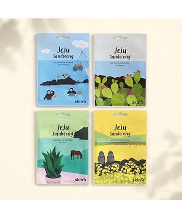 SKIN79 Jeju Cactus Gel Sheet Mask - Revitalizing Jelly Mask for All Skin Types | 33ml International Shipping - Buy Online on GoSupps.com