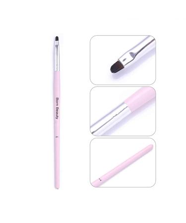 BornBeauty 4pcs Cuticle Nail Cleaning Brush Set - Manicure Nail Art Tool (4Colors) - Buy Online on GoSupps.com