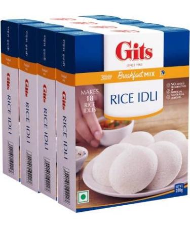 Ready to Eat Rice Idli Breakfast Mix (Pack of 4 X 200g Each) 800 g (Pack of 4)