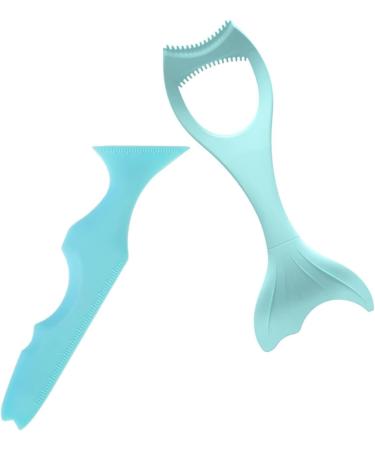 Beavorty Make Up Stencils 4 Pcs Heated Lash Curler Face Cream Applicator Silicone Make up Tools Baffle Miss Pads Cosmetic 15x5.7cmx2pcs - Buy Online on GoSupps.com