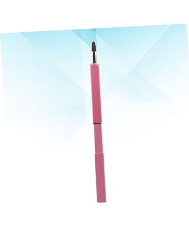 Retractable Brush for Lipstick Cosmetics Lip Brush Makeup Brush Tool Lip Brush Applicator Lipstick Brush Lipstick Applicator Metal Rod Portable Travel Pink - Buy Online on GoSupps.com
