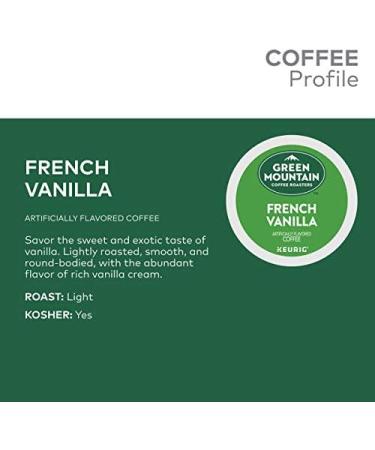 Green Mountain Coffee French Vanilla Coffee K-Cups Box Of 24 - Buy Online on GoSupps.com