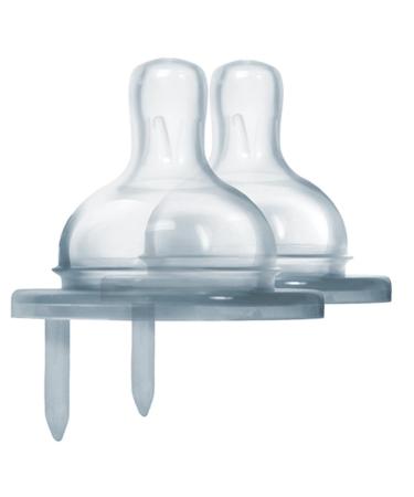 Pura Kiki wide neck Natural Vent Fast Flow teat (silicone 2-part)