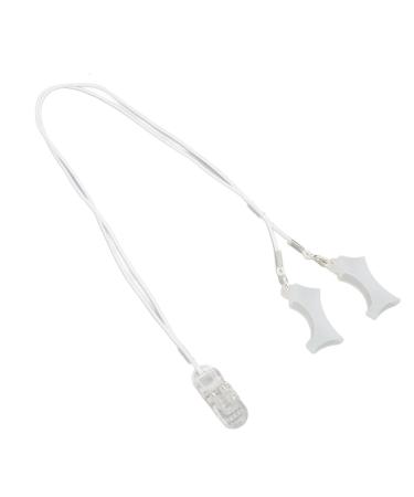 Hearing Aid Clips Transparent Sound Aid Rope Clip BTE A675 Fixation Rope Hearing Aid Anti Lost Lanyard (Binaural)