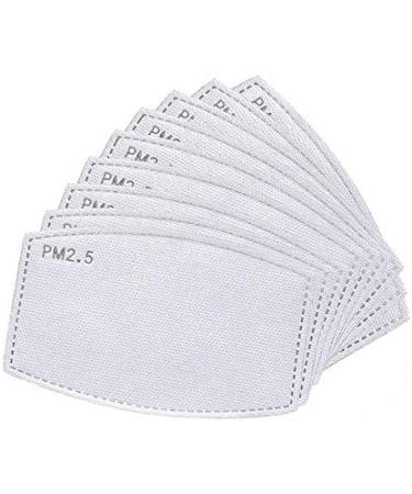 100PCS PM2.5 Activated Carbon Filter Replacement Pads for Mouth Cover - US Stock - Buy Online on GoSupps.com