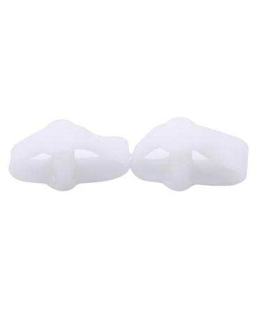 XUEQI Silicone Bunion Corrector Toe Separators with 2 Loops Big Toe Spacer Suitable for Bunion and Overlap Toe