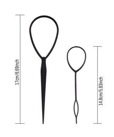 4 Pairs Hair Braid Accessories & Ponytail Makers for Women - French Braid Tools Set - Buy Online on GoSupps.com