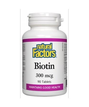 Natural Factors Biotin 300 mcg Tablets