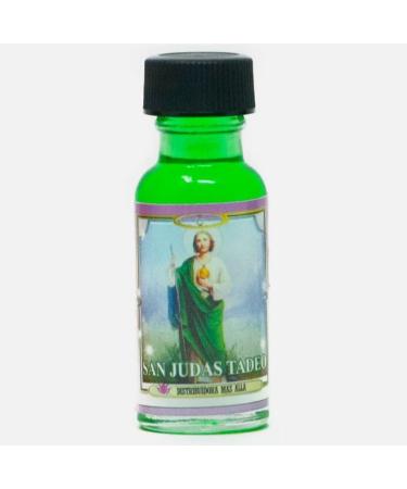 Aceite SanJudas Tadeo - Saint Jude Spiritual Oil - Anointing Oil - Magical Oil - 0.5 fl oz
