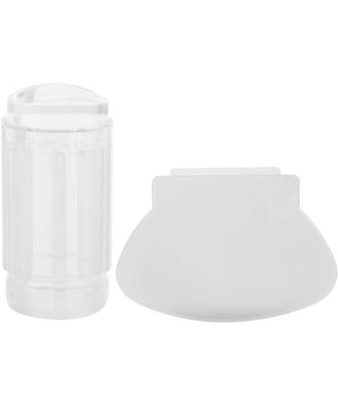 Exquisite No Deformation Clear & Visible Nail Stamper Scraper Nail Art Seal Tool Easy to Use Good transparent white - Buy Online on GoSupps.com