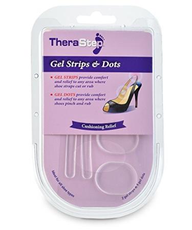 Silipos TheraStep 7012 Gel Dots/Strips