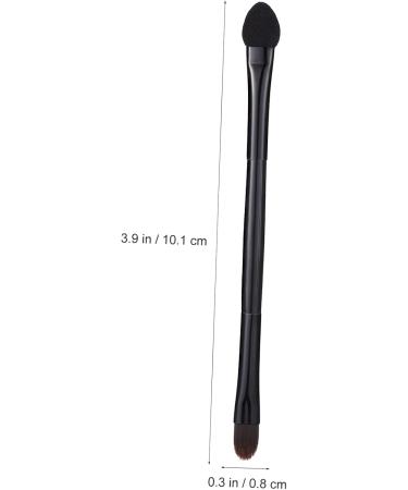 Baluue 40 Pcs Double Eye Shadow Makeup Professional Makeup Brush Eye Shadow Brush Applicator Nylon Black - Buy Online on GoSupps.com
