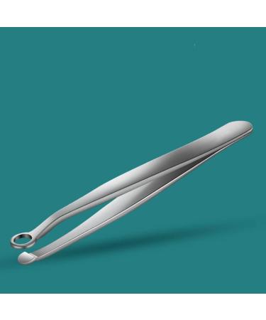 High-Quality Stainless Steel Tweezers for Eyebrow & Nose Grooming - Precision Plucking Tool - Buy Online on GoSupps.com
