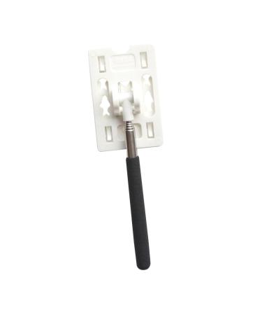 Supvox 1 piece of garage parking aid parking card REACHER AUTO STICK HALDER PARKENT PARKARY PAIL PARK CARD PARK CARD GRABBER Tool Numbers Card 304 Stainless steel white scalable 60x6cm white