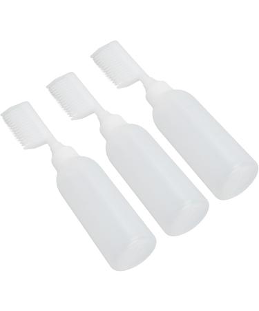 TARSHYRY Multipurpose Hair Dye Bottle with Scale Marking Uniform Coloring One Handed Operation for Root Comb Applicator Bottle PE Material - Buy Online on GoSupps.com