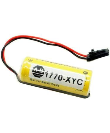 Pack of 4 - 1770-XYC 3V 1800mAh Non-Rechargeable Battery Replacement for 1770-XYC/A 1770-XYB 1756-BA1 - International Shipping Available - Buy Online on GoSupps.com
