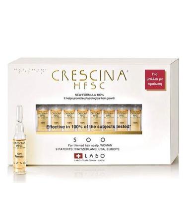 Crescina HFSC Hair Growth Treatment for the Scalp of Women with Thinning Hair 20 Ampoules