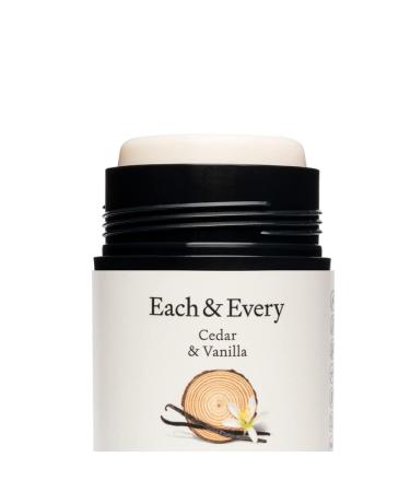 Natural Aluminum-Free Deodorant for Sensitive Skin | Essential Oils | Cedar & Vanilla | 2.5 Oz - Buy Online on GoSupps.com