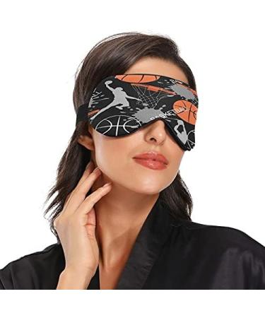 Sport Basketball Hoop Sleep Mask - For Restful Sleeping & Sports Enthusiasts - Buy Online on GoSupps.com