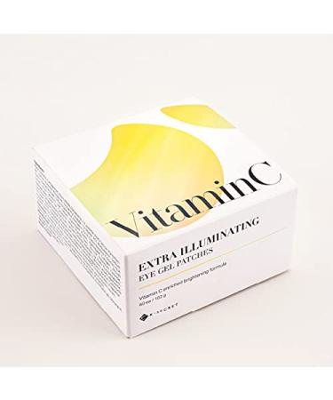 KSECRET Extra Illuminating Eye Gel Patches 102g/3.45oz | 60pcs | Vitamin C Korean Skincare for Pigmentation, Anti-Wrinkles, Dark Circles - Buy Online on GoSupps.com
