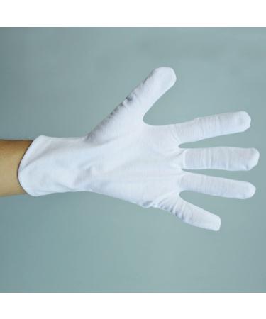 Healeved 18 Pairs White Work Gloves Cotton Gloves Cotton Work Gloves Factory Gloves Lengthen White Gloves - Buy Online on GoSupps.com