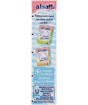 Alsa - My Homemade Yogurt 8G - Pack of 4 - Pack Price - Fast Delivery in Metropolitan France Within 3 Working Days - Buy Online on GoSupps.com