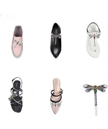 Rhinestone Dragonfly Beaded Patch - 2 Piece Set for DIY Clothing Decoration - Buy Online on GoSupps.com