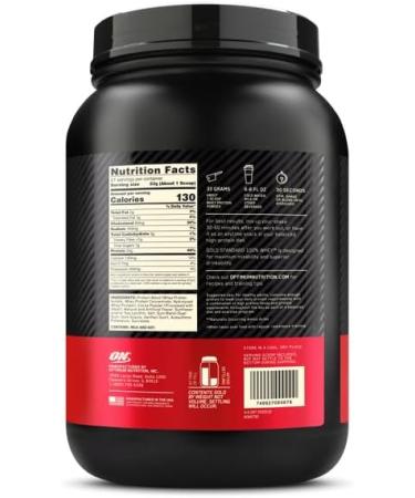 Optimum Nutrition Gold Standard Whey Protein Powder - Chocolate Hazelnut - 2lb (Pack of 1) - Buy Online on GoSupps.com