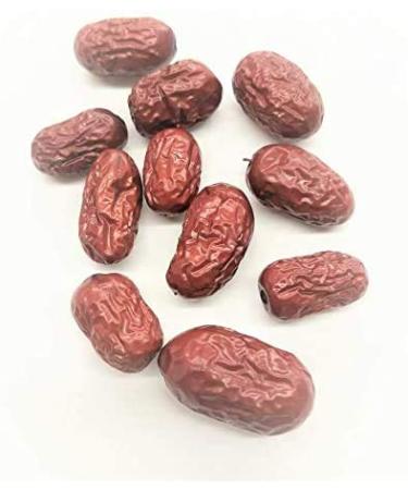 Natural Code - Dried Red Jujube 454g/1lb - Dried Chinese Red Dates - Fructus Jujubae - Da Zao - Hong Zao - - - Non GMO - Vegan - No Preservatives or Additives - 100% Natural