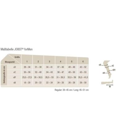 BSN Jobst ForMen Ambition KKL 2 AD Knee High Compression Stockings Regular Lace Khaki | International Shipping Available - Buy Online on GoSupps.com