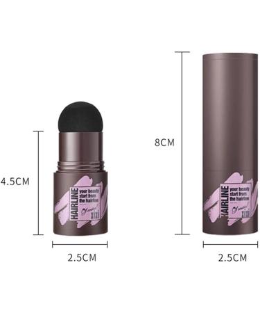 Srliya Hair Fibers for Thinning Hair Waterproof/Modification Hairline Powder Mushroom Head Puff Hair Line Topper for Fine Hair for Women & Men(Dark brown) - Buy Online on GoSupps.com