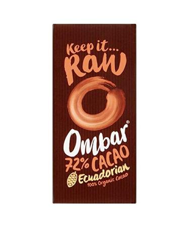 OMBAR Ombar Dark 72% Raw Chocolate 70g