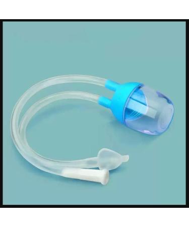 Baby Nasal Aspirator - Nose Sucker and Booger Remover for Infant - Blue - Buy Online on GoSupps.com