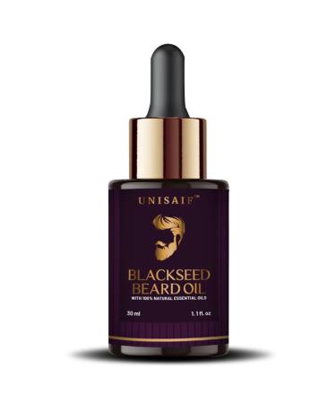 Beard Growth Oil with Black Seed Blend - Luxury Vegan Beard and Grooming Oil for Men | 30 ml