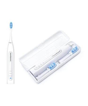 VITAMMY Pearl + White Sonic Toothbrush - Cleans Whitens & Massages for a Brilliant Smile | International Shipping Available - Buy Online on GoSupps.com