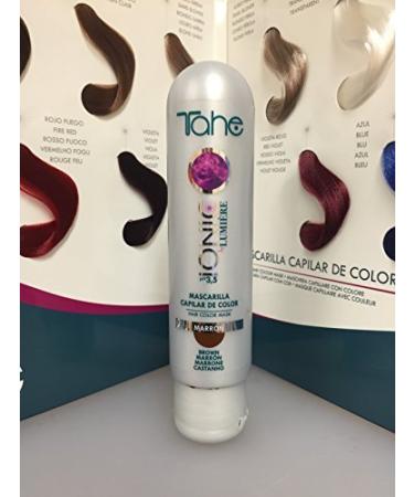 Tahe Ionic By Lumiere Ph 3.5 Hair Color Mask Brown 100ml / 3.38oz
