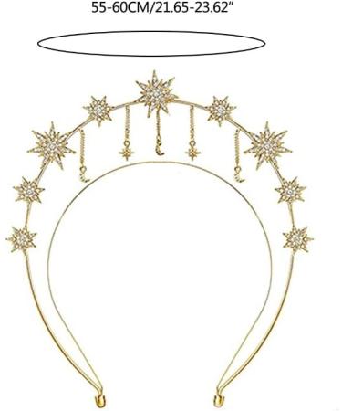 hgnxa Glinting Butterfly Crystal Headband Queen Hair Hoop for Pageant Prom Bridal Wedding Bridal Wedding Hair Accessories - Buy Online on GoSupps.com