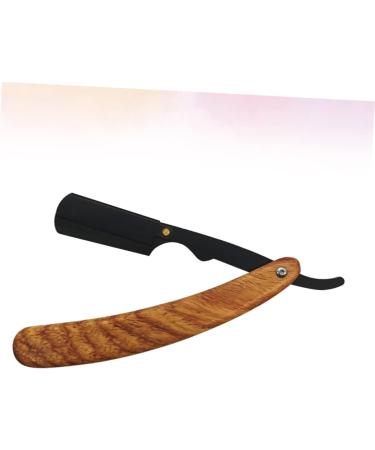 Frcolor 2-in-1 Eyebrow Razor & Hair Clipper - Professional Bamboo Manual Shaving Razor for Men - Best International Shipping - Buy Online on GoSupps.com