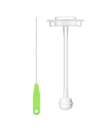 NUOBESTY Feeding Bottle Straw Straw Sippy Cups Straw Cleaning Brush Milk Bottle Straw for Newborn Infant Baby