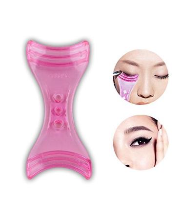 2PCS Women's Pink Eyeliner Stencil Shaper Set | Makeup Tool for Beginners - Buy Online on GoSupps.com