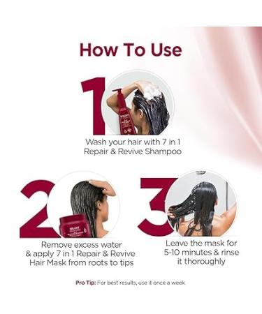 BB_LUNT 7 in 1 Repair & Revive Hair Mask - 250g for 100% Damage Repair | Ceramides & Argan Oil | International Shipping Available - Buy Online on GoSupps.com