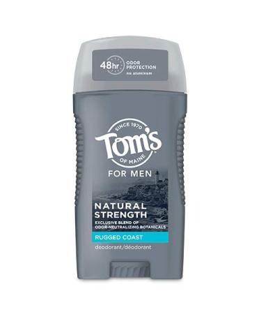 Tom's of Maine Men's Natural Strength Rugged Coast Deo 2.7 Ounce