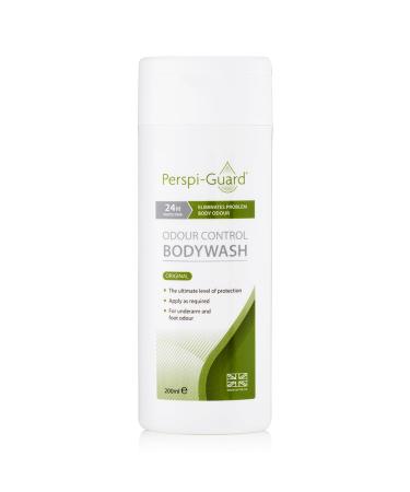Perspi-Guard Odour Control Body Wash - Antibacterial Body Wash for Body Odour - Shower Gel Targets Odour-Causing Source for Long-Lasting Protection and Confidence - 200ml Original 1 Count (Pack of 1)