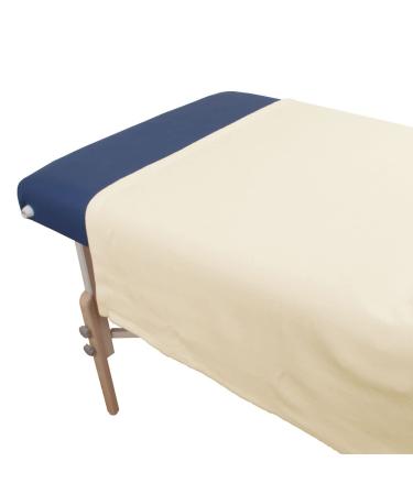 Body Linen Gentility Polar Fleece Massage Table Blanket - Warm, Cozy, and Plush Spa Blanket | 54x80 Inch 100% Polyester - Natural - Buy Online on GoSupps.com
