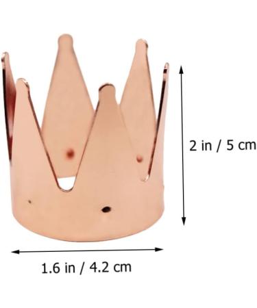 FRCOLOR 8 Pieces Crown Beauty Egg Holder Storage Rack Alloy Cosmetics - Buy Online on GoSupps.com