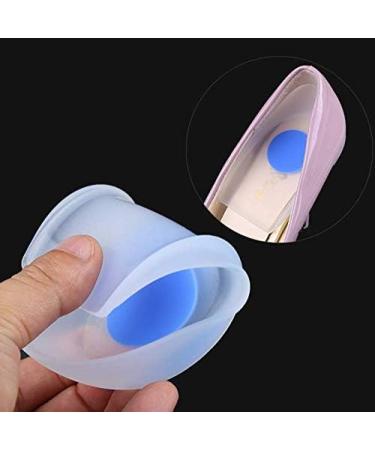 Buy 100% Medical Grade Silicone Gel Heel Cups - Large (UK 10-12) for Ultimate Comfort | International Shipping Available - Buy Online on GoSupps.com