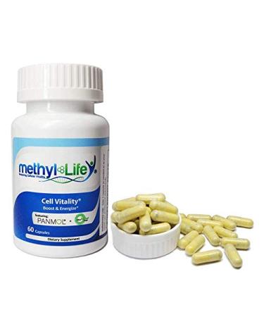Methyl-Life Cell Vitality aka Mito-Vitalize, NADH + CoQ10  Boost & Energize Cells  60 Capsules