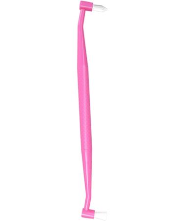 AWHAO Dual-Ended Pet Dental Brush for Cats and Dogs - Easy Clean Design Pink - Buy Online on GoSupps.com