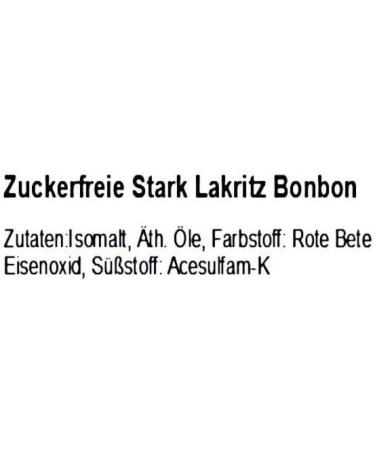 100g Stark Liquorice Candy Sugar Free - Buy Online on GoSupps.com